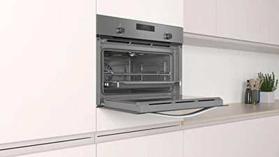 Balay 3HB5158A2 Multifunktions-Backofen, A, Einbaubar, 60 cm, 71 l, 7 F, Aqualisis, Ap. Aufklappbar, Glas, Anthrazit, Komfort, 10 Rezepte, Veröffentlichung 2022