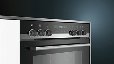 Siemens HE517ABS1 iQ500 Backofen / 3D-Heißluft Plus / Schnellaufheizung / Klapptür / Vollglas-Innentür / Edelstahl