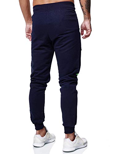 Code47 Herren Jogginghose Sporthose Männer Trainingshose Sweatpants 3628 Navy S