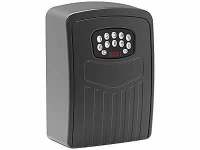 Xcase Schlüsselsafe: Mini-Schlüssel-Safe SAF-100.app mit Bluetooth und App, IP54 (Keysafe)