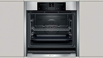 NEFF B55CR22N0 Einbau-Backofen N70 / 60 cm / A+ / 71 l / Edelstahl / Slide&Hide / ShiftControl / Pyrolyse / 12 Betriebsarten