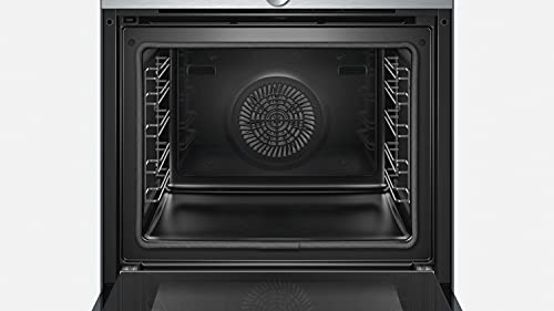 Siemens HB672GBS1 iQ700 Backofen Elektro / A+ / 71 L / Edelstahl / activeClean Selbstreinigungs-Automatik / 4D Heißluft