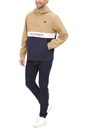 Tommy Hilfiger Herren 159an703-khk-05-xxl Windbreaker, Khaki, XX-Large