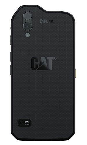 Caterpillar CS61-DAB-ROW-EN Cat S61 Smartphone (13,21 cm (5,2 Zoll) FHD IPS Display, 64 GB interner Speicher und 4 GB RAM, Dual-SIM, IP68 & Mil-Spec 810G Standard, Android 8.0) Schwarz