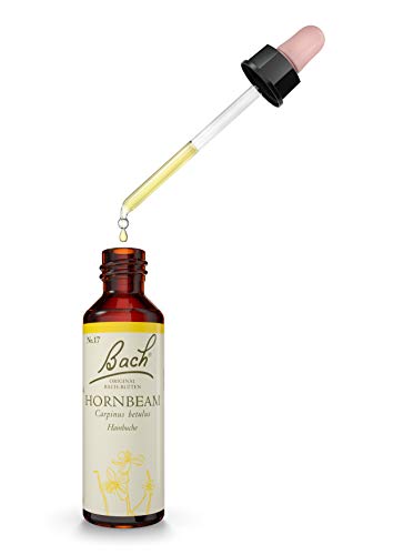 Original Bachblüten Tropfen Nr. 17 Hornbeam: Sich Ihrer Fähigkeiten sicherer sein mit der Bach-Blüte Hainbuche, 20ml