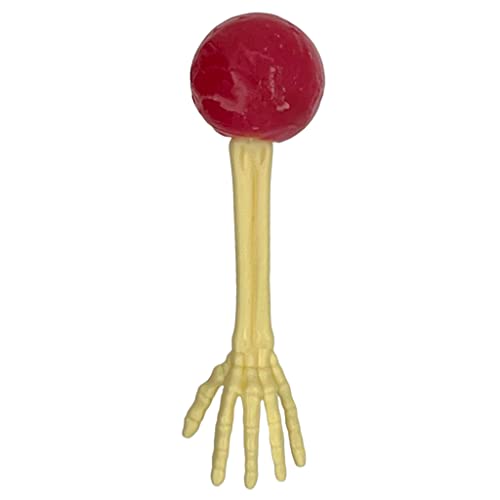 3 Tüten Halloween Süßigkeiten Süßwaren, Halloween-Candy einzeln verpackt als gruseliges Mitgebsel (Creepy Tasty Bones Lollipops, 3x80g)