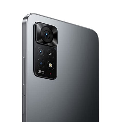 Xiaomi Redmi Note 11 Pro 5G, Smartphone + Kopfhörer, 8 + 128 GB Handy ohne Vertrag, 6,67'' 120 Hz FHD + AMOLED Display, Alexa Hands-Free, 108 MP Kamera, Graphite Gray (DE Version, Amazon Exclusive)