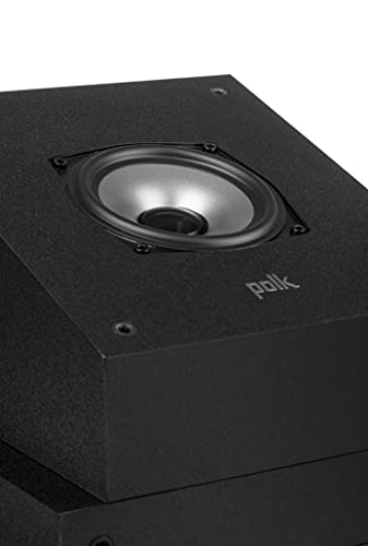 Polk Audio MXT90 Height-Modul, Upfiring-Lautsprecher für MXT20, MXT60 und MXT70, Dolby Atmos zertifiziert, kompatibel mit DTS:X und DTS Virtual:X (Paar), schwarz