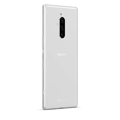 Sony Xperia 1 Smartphone Bundle (16,5 cm (6,5 Zoll) OLED Display, Dual-SIM, 128 GB Speicher, 6 GB RAM, Android 9.0) Weiß + gratis 64 GB Speicherkarte [Exklusiv bei Amazon] – Deutsche Version