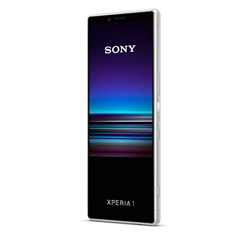 Sony Xperia 1 Smartphone Bundle (16,5 cm (6,5 Zoll) OLED Display, Dual-SIM, 128 GB Speicher, 6 GB RAM, Android 9.0) Weiß + gratis 64 GB Speicherkarte [Exklusiv bei Amazon] – Deutsche Version