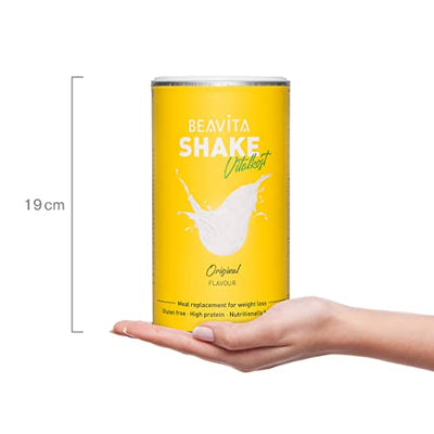 BEAVITA Vitalkost Diät-Shake Vanille Original (3x500g) - Diät Shakes zum Abnehmen - Nährstoffreicher Mahlzeitersatz mit Eiweiss Protein Pulver - Gewicht reduzieren mit eiweißreichen Abnehm Shakes