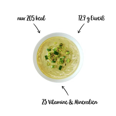 BEAVITA Diät Suppe mit Kartoffeln & Gewürzen (540g Dose) für 9 Suppen zum Abnehmen, nährstoffreicher Mahlzeitenersatz Shake, Kalorien sparen & Gewicht reduzieren mit Diät Shakes zum Abnehmen