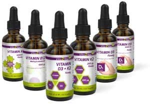 Vitamin K2 Tropfen - 200µg - 50ml - 1700 Tropfen - K2VITAL - Menaquinon MK-7 natürlichen Ursprungs - 99,7% All-Trans - MCT-Öl - Premium Qualität