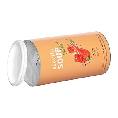 BEAVITA Diät Suppe Tomate (540g Dose) für 9 Suppen zum Abnehmen, nährstoffreicher Mahlzeitenersatz Shake, Kalorien sparen & Gewicht reduzieren mit Diät Shakes zum Abnehmen