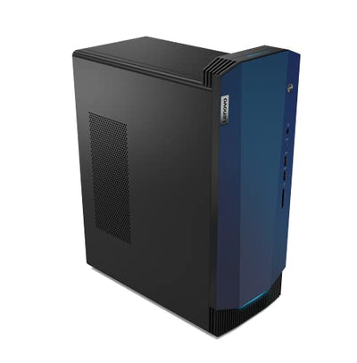 Lenovo IdeaCentre Gaming 5 Desktop-PC (AMD Ryzen 5 5600G, 16GB RAM, 512GB SSD, NVIDIA GeForce GTX 1650 SUPER, WiFi, Windows 11 Home) schwarz inkl. schwarzer Tastatur + Maus