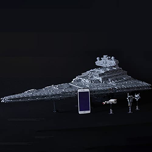 Gedar Technik Baustein Imperial Sternenzerstörer Bausatz, Wing Fighter UCS Kollektion Series, Star Wars Imperium Sets, 11885 Klemmbausteine Kompatibel mit Lego