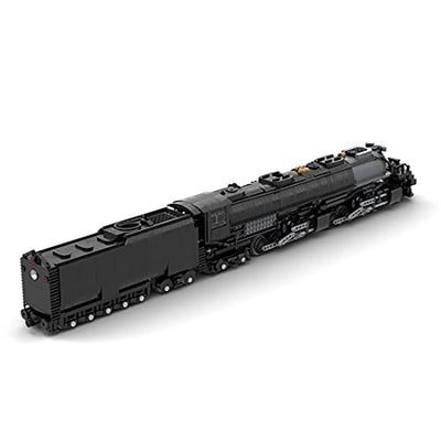 COMEL Technik Zug Eisenbahn Bausatz, 3200 Klemmbausteine Technik Union Pacific 4014 Big Boy City Güterzug Baustein Modell mit Motoren, 1:40 Technik Zug Dampflokomotive Kompatibel mit Lego Technic