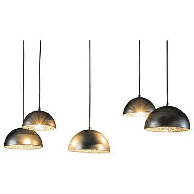 famlights Retro Deckenlampe Luna für Esstisch/Vintage Pendelleuchte/Esszimmerlampe industrial/Dimmbar Hängelampe Metall Esszimmer/Deckenleuchte Pendelleuchte Hängelampe Küche modern E27