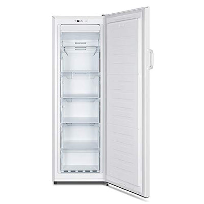 Hisense FV245N4AW2 Gefrierschrank/ TotalNoFrost/ SuperFreeze/ Türalarm/ BigBox/ 169,1 cm/ Gefrierteil 194 l/ 41 dB/ 219 kWh/ Jahr/ Inox-Look, Weiß