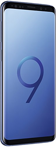 Samsung Galaxy S9 Smartphone (5,8 Zoll Touch-Display, 64GB interner Speicher, Android, Dual SIM) Coral Blue –Andere Version