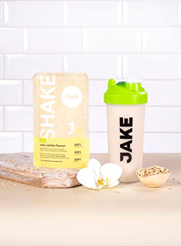 Jake Mahlzeitenersatz-Shake LIght, Vanille, Vegan Trinkmalhzeit Pulver- Unterwegs - 26 Vitamine und Mineralstoffe- 40 Mahlzeiten X116G