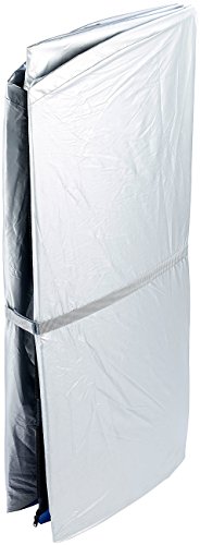 newgen medicals Mini Infrarotkabine: Portable Infrarot-Sauna V2 mit 2 Keramik-Heizern, Klapp-Sitz, 1.600 W (Mini Sauna)