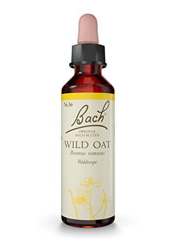 Original Bachblüten Tropfen Nr. 36 Wild Oat: Ihre Möglichkeiten voll ausschöpfen mit der Bach-Blüte Waldtrespe, 20ml