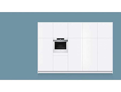 Siemens HB674GBW1 iQ700 Einbau-Elektro-Backofen / Weiß / A+ / activeClean Selbstreinigungs-Automatik / coolStart-kein Vorheizen / Backofentür mit SoftMove für gedämpftes Öffnen und Schließen