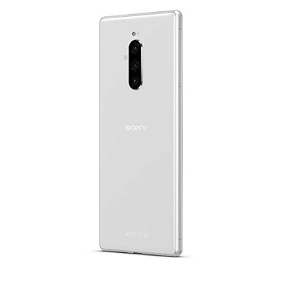 Sony Xperia 1 Smartphone Bundle (16,5 cm (6,5 Zoll) OLED Display, Dual-SIM, 128 GB Speicher, 6 GB RAM, Android 9.0) Weiß + gratis 64 GB Speicherkarte [Exklusiv bei Amazon] – Deutsche Version