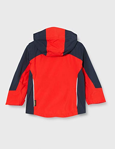 Jack Wolfskin Jungen Ropi Kinder Jacke, Peak red, 116