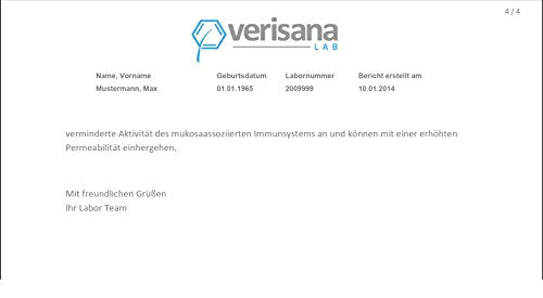 Gesundheitscheck Darm PLUS – Stuhltest für Leaky Gut/Durchlässiger Darm, Candida, Darmbakterien & Darmflora Status, Helicobacter-pylori, Alpha-1-Antitrypsin, Darmentzündungen – inkl. Laborbericht