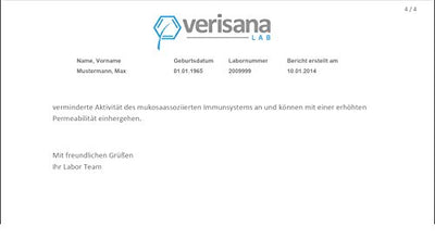 Gesundheitscheck Darm PLUS – Stuhltest für Leaky Gut/Durchlässiger Darm, Candida, Darmbakterien & Darmflora Status, Helicobacter-pylori, Alpha-1-Antitrypsin, Darmentzündungen – inkl. Laborbericht