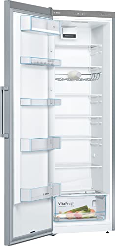 Bosch KAN95VLEP Europäischer Side-by-Side Kühlschrank, 186 x 120 cm, 346L Kühlen + 242L Gefrieren, VitaFresh längere Frische, NoFrost nie wieder abtauen, LED-Beleuchtung gleichmäßige Ausleuchtung