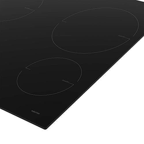 Beko BBSM12340X Einbau-Backofen-Set, zwei autarke Geräte: Induktionskochfeld mit 4 Kochzonen, Backofen mit 8 Heizarten, 72 l Garraum-Volumen, Kindersicherung, Sensortasten, Schwarz/Edelstahl