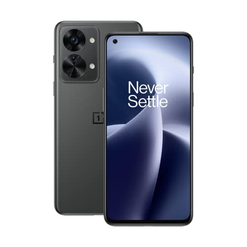 OnePlus Nord 2T 5G - 12GB RAM 256GB SIM-freies Smartphone mit 50MP KI Dreifach-Kamera und 80W SUPERVOOC Schnell-Ladung - 2 Jahre Garantie - Grey Shadow