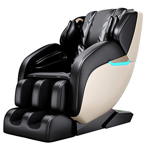 Lzour Null Gravity Recliner, Shiatsu Ganzkörper Elektrischer Massagestuhl Eingebaute Bluetooth-Knete Spa Entspannung Für Schultern, Arme, Rücken, Taille, Gesäß, Beine Und Füße