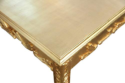 Casa Padrino Barock Esstisch Gold 200 x 99 cm Mod2 - Esszimmer Tisch - Möbel Antik Stil