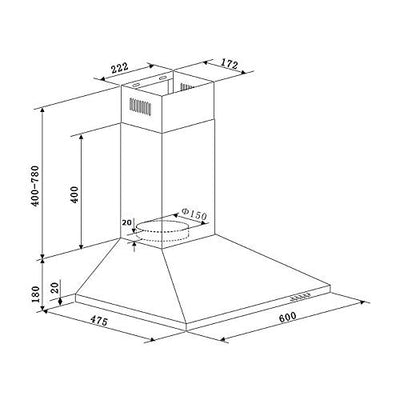 Lomadox Küche mit E-Geräten 270cm Küchenzeile in Weiss Küchenblock Einbauküche Singleküche 2,7m