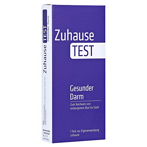 ZuhauseTEST Darmvorsorge Schnelltest - Test zum Nachweis von fäkalem okkulten Blut (FOB)