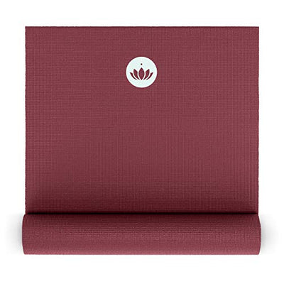 Lotuscrafts Yogamatte Mudra Studio XL [5mm Dicke] - Hautfreundlich & Schadstoffgeprüft - für Anfänger und Fortgeschrittene - Profi Matte für Yoga, Pilates, Sport und Training