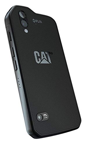 Caterpillar CS61-DAB-ROW-EN Cat S61 Smartphone (13,21 cm (5,2 Zoll) FHD IPS Display, 64 GB interner Speicher und 4 GB RAM, Dual-SIM, IP68 & Mil-Spec 810G Standard, Android 8.0) Schwarz