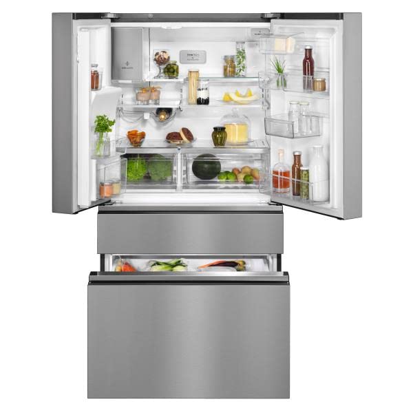 Electrolux amerikanischer kühlschrank 91cm 541l a + nofrost inox lli9vf54x0