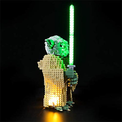 LIGHTAILING Licht-Set Für (Star Wars Yoda) Modell - LED Licht-Set Kompatibel Mit Lego 75255(Modell Nicht Enthalten)