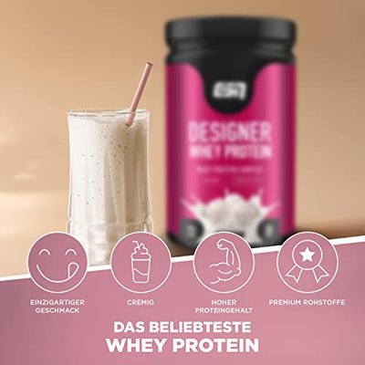 ESN Designer Whey, 908g Dose Stracciatella, Protein Pulver