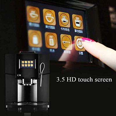 Crusher, Kaffeemaschine Touchscreen intelligenter ausgefallener Vollautomat, Latte- und Cappuccinomaschine, Kaffee(Crusher) (2)