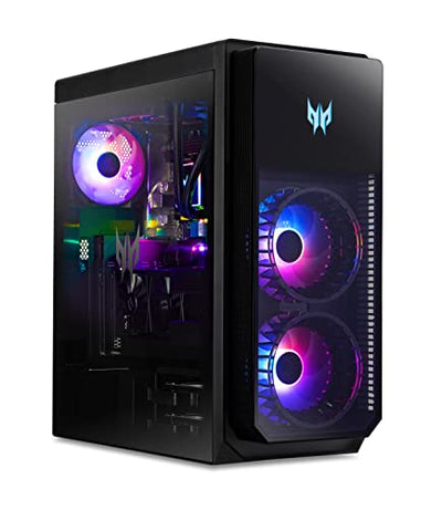 Predator Orion 7000 (PO7-640) Gaming PC Windows 11 Home - Intel Core i9-12900K (Bis zu 5,2 GHz Turbo-Boost), 64 GB DDR5 RAM, 1 TB GB M.2(SSD) + 1 TB GB M.2(SSD), NVIDIA GeForce RTX 3090 (24 GB GDDR6X)