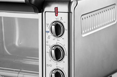 Russell Hobbs Backofen Airfry [5-in-1: Heißluftfritteuse, Minibackofen, Grill, Toaster, Warmhaltefunktion] Express (22,8l, Pizza Ø 30cm, inkl. Frittierkorb, Backblech, Grillrost) Umluft- Ofen 26095-56