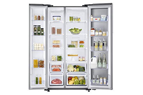 Samsung RH62K6257SL/ES Amerikanischer Kühlschrank Food Showcase 620L, Edelstahl