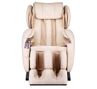 Home Deluxe - Massagesessel Siesta Beige V2 - inkl. komplettem Zubehör I Massagestuhl Relaxsessel mit Wärmefunktion