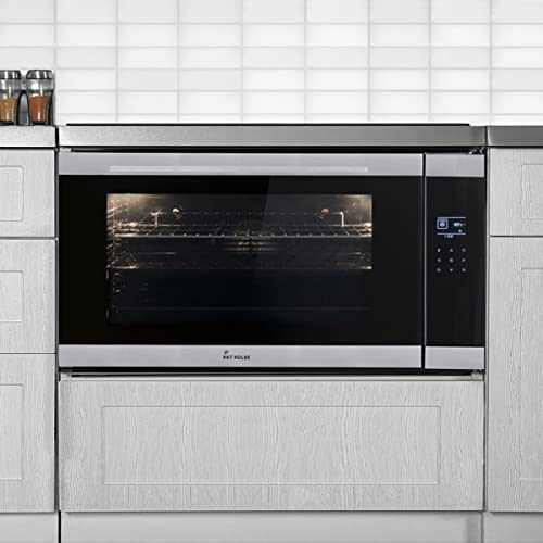 KKT KOLBE/Einbau-Backofen 90cm / 96L / 3,4kW / Drehspieß/Pizzafunktion/Grill/Umluft/Heißluft/Teleskopauszüge / EB9105ED